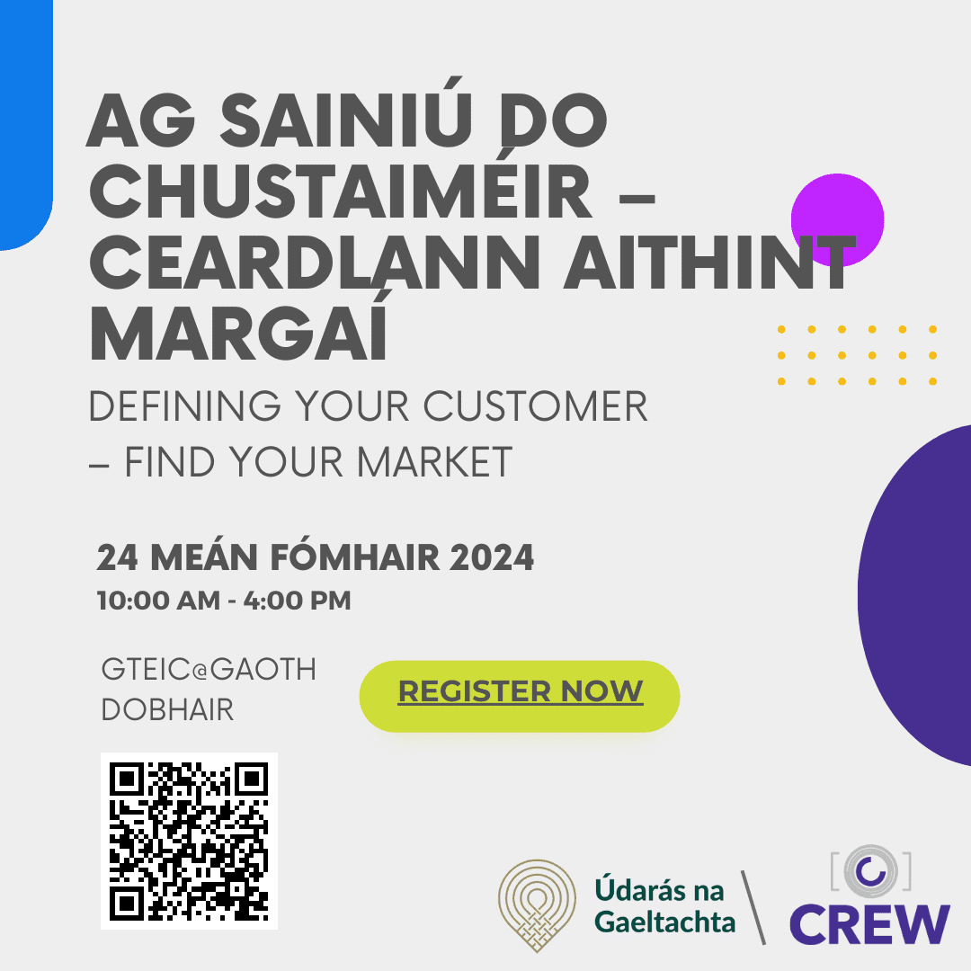 Finding your customer workshop - 17 September 2024